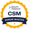 Scrum Alliance badge
