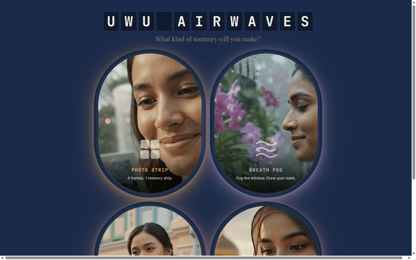 UWU Airwaves Photo Booth screenshot